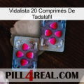 Vidalista 20 Comprimés De Tadalafil 15